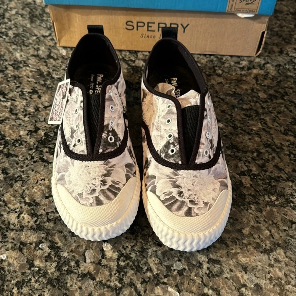 Sperry Sayel Clew Floral Xray NIB 7.5 - Picture 4 of 10